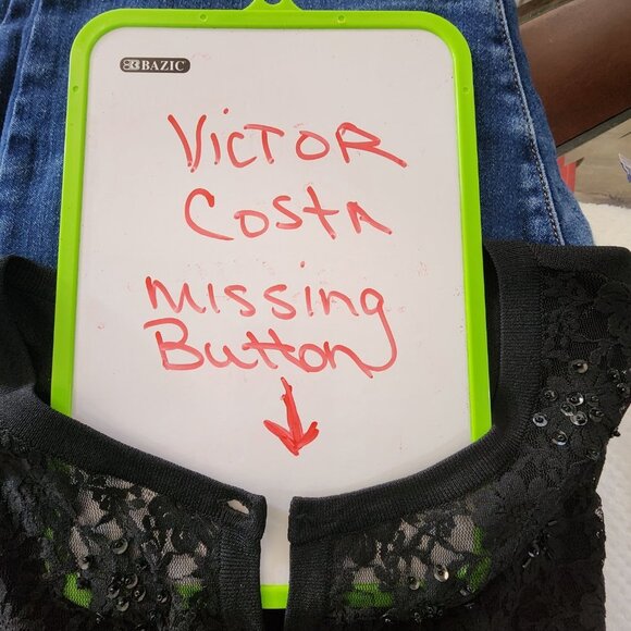 VICTOR COSTA DESIGNER SWEATER - Picture 7 of 7